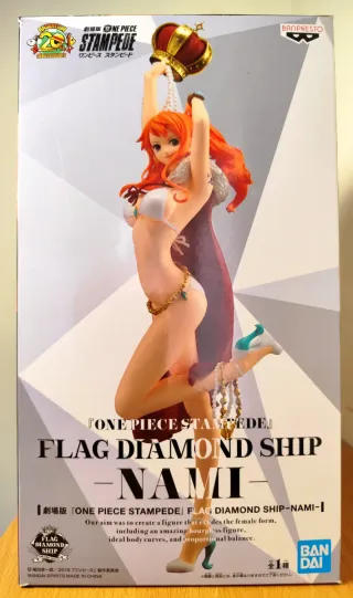 Banpresto One Piece Nami Flag Diamond Ship Stamped