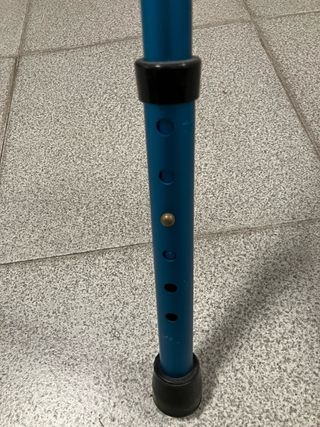 Andador Plegable Azul.