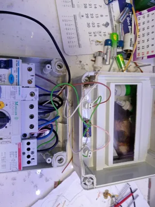 Caja de control motores