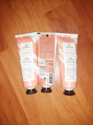 3x Mascarilla Arcilla Coral Glow Equivalenza