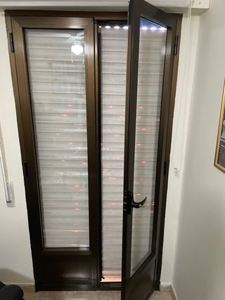 Balconera de aluminio