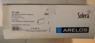 Caja distribución empotrar 18 elementos SOLERA