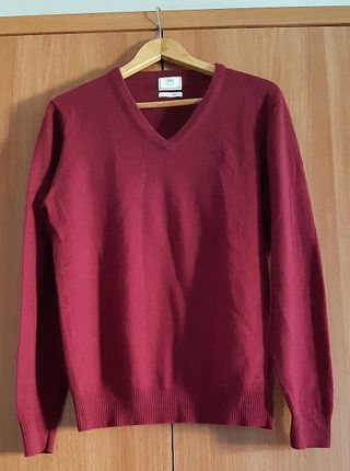 Jersey cuello pico fino talla L