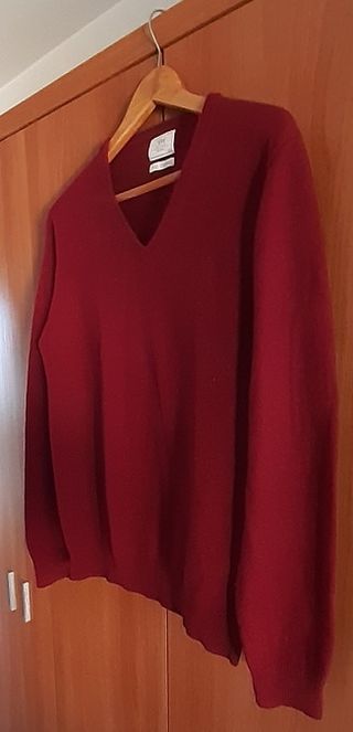 Jersey cuello pico fino talla L