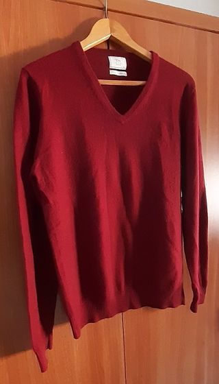 Jersey cuello pico fino talla L