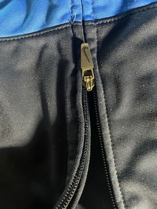 Felpa Nike blu e nera