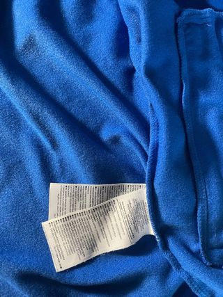 Felpa Nike blu e nera