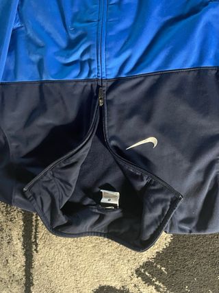 Felpa Nike blu e nera