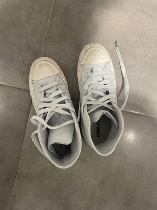 Converse piel azules  Talla 36