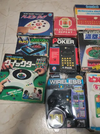 Lote Juguetes Electrónicos Vintage