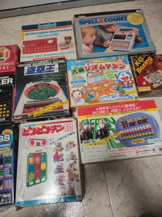 Lote Juguetes Electrónicos Vintage