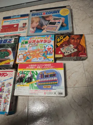 Lote Juguetes Electrónicos Vintage