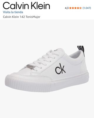 Calvin Klein Scarpe da Tennis Donna Bianche