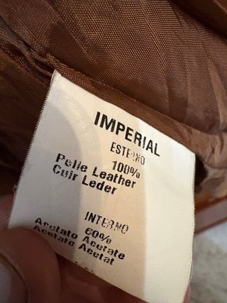 Giubbino donna vera pelle stropicciata