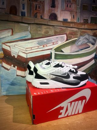 Nike Air Max Solo (GS) Negro/Blanco