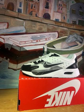 Nike Air Max Solo (GS) Negro/Blanco