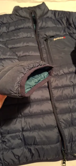 Chaqueta acolchada azul Barbour