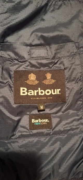 Chaqueta acolchada azul Barbour