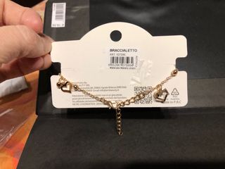 Braccialetto Em Milano Cuore Oro