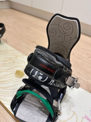 Nitro Mystique 152cm Snowboard con Fijaciones