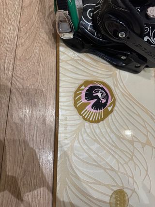 Nitro Mystique 152cm Snowboard con Fijaciones