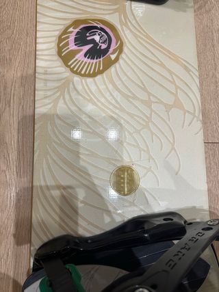 Nitro Mystique 152cm Snowboard con Fijaciones