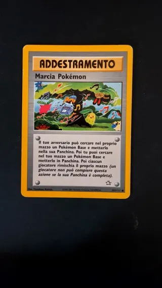 Carta Pokémon Marcia 102/111 Ita Neo Genesis