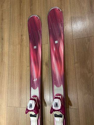 Esquís Salomon 161 cm con fijaciones
