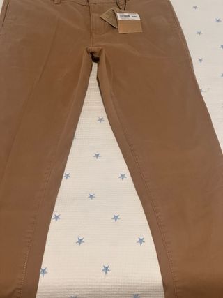 Pantalón chino slim NENES beige talla 16