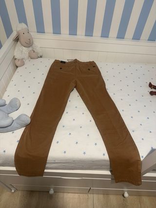 Pantalón chino slim NENES beige talla 16