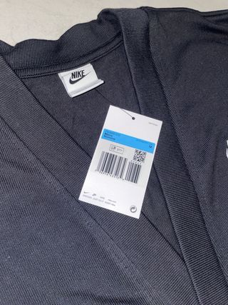 Cardigan Nike Club Nero con Bottoni