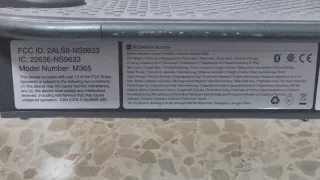 Patinete Eléctrico Xiaomi Negro