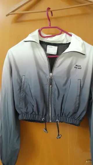 Chaqueta Cortavientos Bershka Ombré
