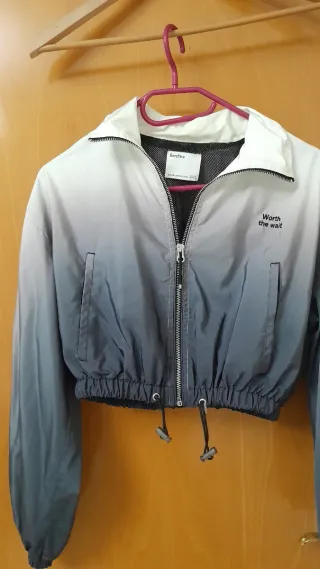 Chaqueta Cortavientos Bershka Ombré
