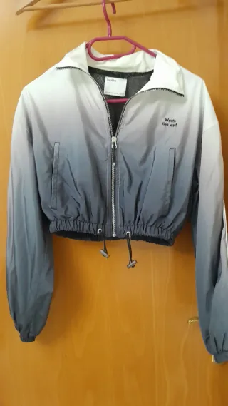 Chaqueta Cortavientos Bershka Ombré