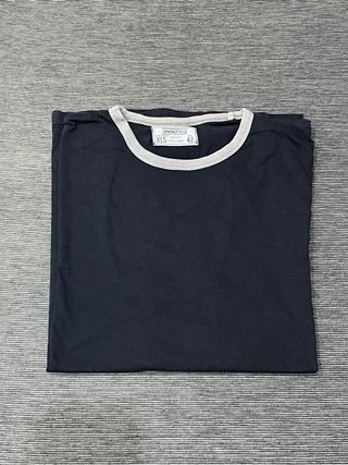 Camiseta Springfield Negra Talla XL