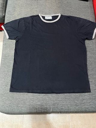 Camiseta Springfield Negra Talla XL