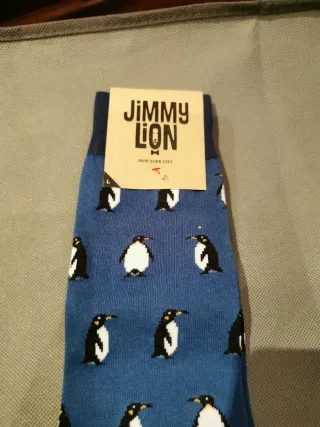 Calcetines Jimmy Lion Pingüinos Talla L