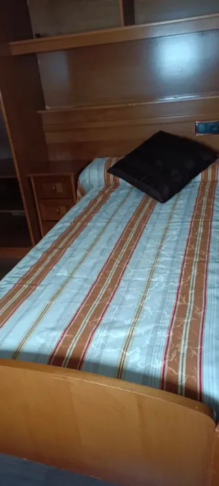 Habitación puente 2 camas 90cm