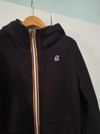 Giacca pile K-Way reversibile