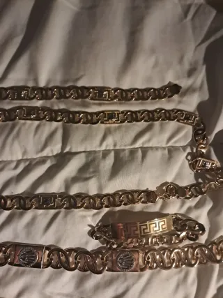 Lote de Joyas Doradas