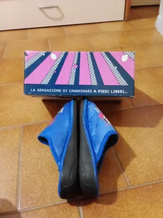 Pantofoline bimbi blu n. 31