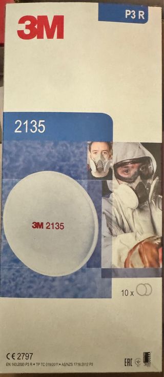 3M 2135 Filtro P3 R (20 unidades)