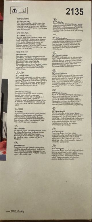 3M 2135 Filtro P3 R (20 unidades)