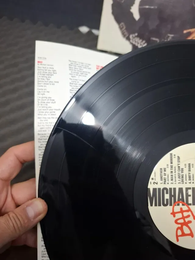 Vinilo Michael Jackson Bad