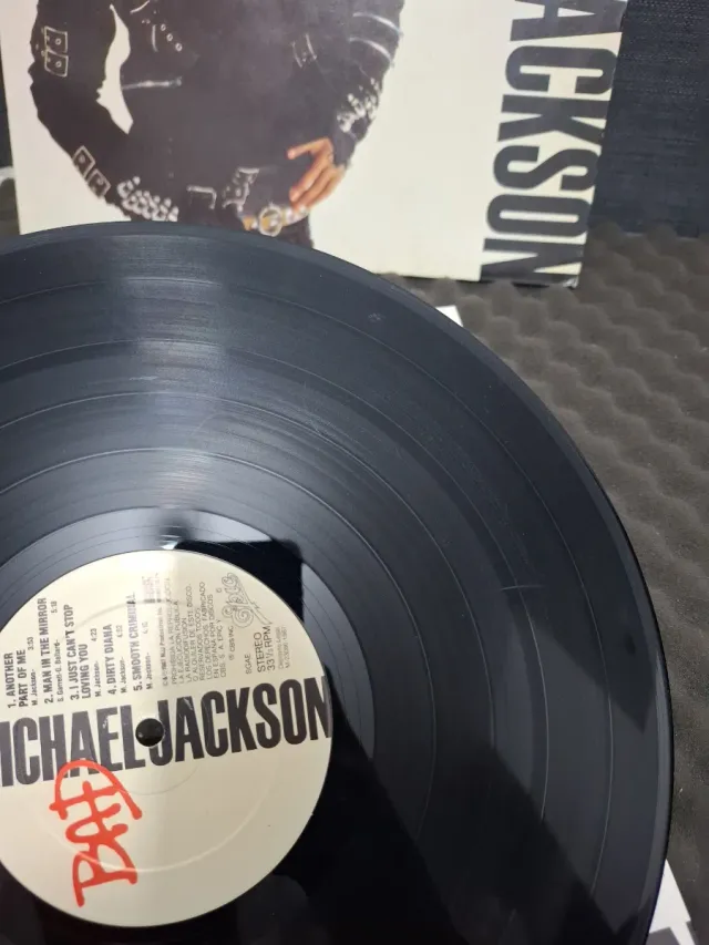 Vinilo Michael Jackson Bad
