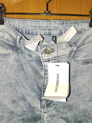 Leggings tipo vaquero desgastado