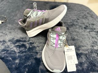 Zapatillas Adidas Chica Gris y Rosa