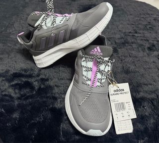 Zapatillas Adidas Chica Gris y Rosa