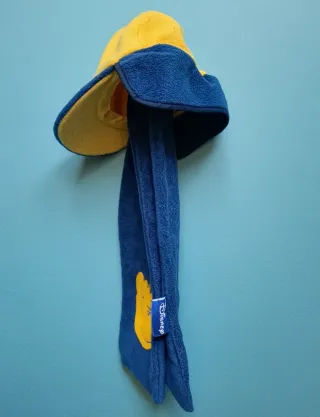 CONJUNTO DE GORRO Y BUFANDA WINNIE THE POOH NUEVO